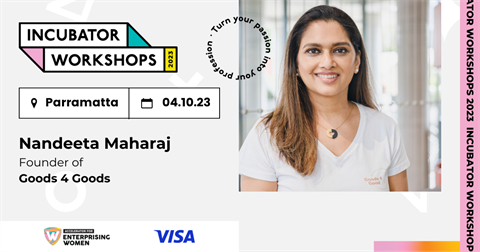 Incubator workshops, Western Sydney Startup Hub, 5 Fleet Street North Parramatta, Wednesday 4 October, 9am to 4pm