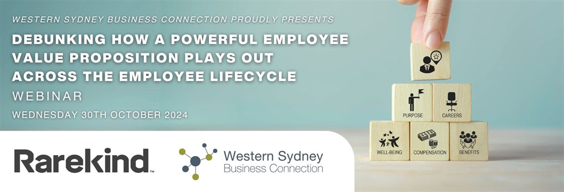 Online webinar presented by Rarekind and Western Sydney Business Connection.