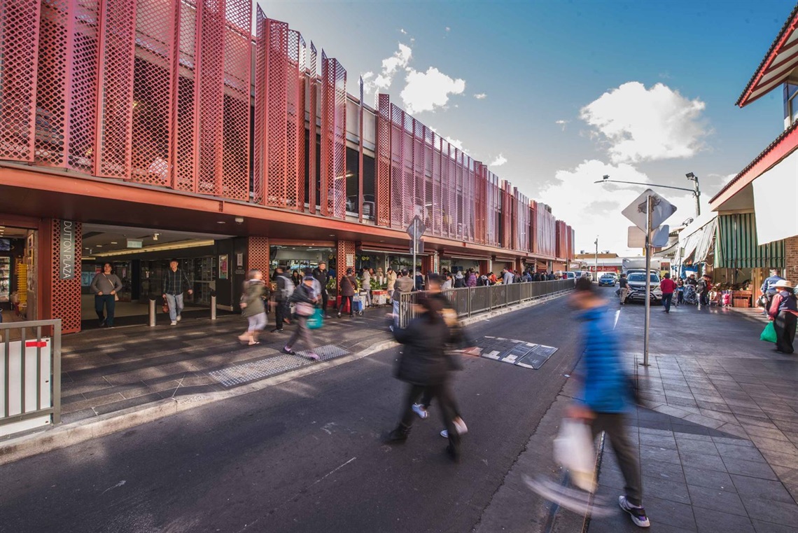 Dutton Plaza in Cabramatta Town Centre